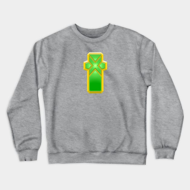 Aegis core crystal Crewneck Sweatshirt by Musashidan